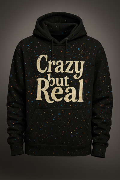 Crazy but Real Hoodie
