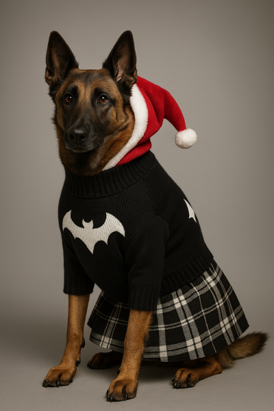 Fledermaus Hunde Weihnachten