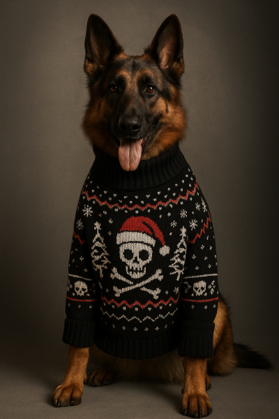 Düstere Weihnachts Fellnase