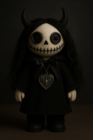 Gothic Puppe Coraline Inspiriert